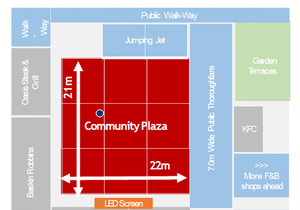 Oasis Terraces L1 Community Plaza