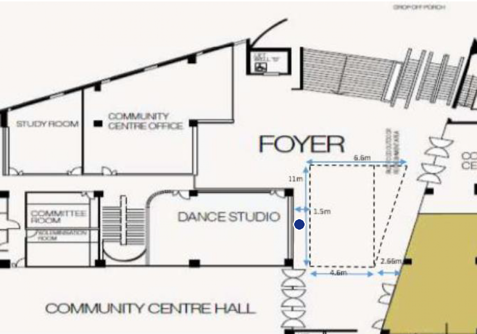 Tampines Central Community Complex L1 Indoor Atrium